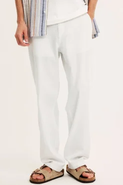 Puuvillahousut regular fit