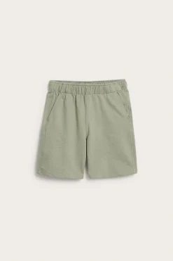 Puuvillaiset collegeshortsit | Tummanvihreä | Lapset | Kappahl