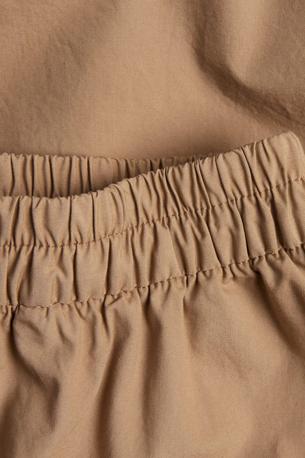 Puuvillapopliinihame | Beige | Naiset | Kappahl