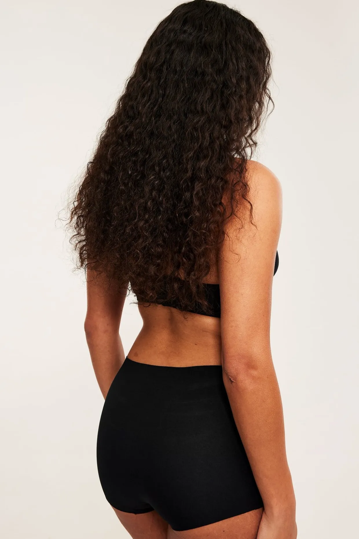 Puuvillasekoitebokserit, 3-pack | Musta | Naiset | Kappahl