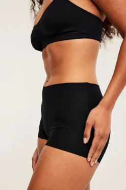 Puuvillasekoitebokserit, 3-pack | Musta | Naiset | Kappahl