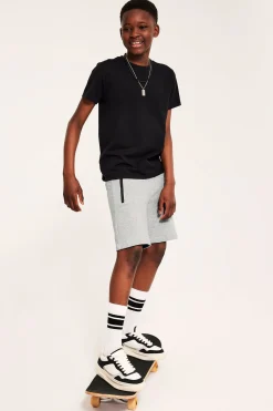 Puuvillatrikooshortsit | Vaaleanharmaa | Lapset | Kappahl
