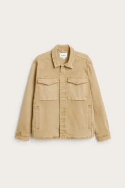 Puuvillatvillitakki | Beige | Miehet | Kappahl