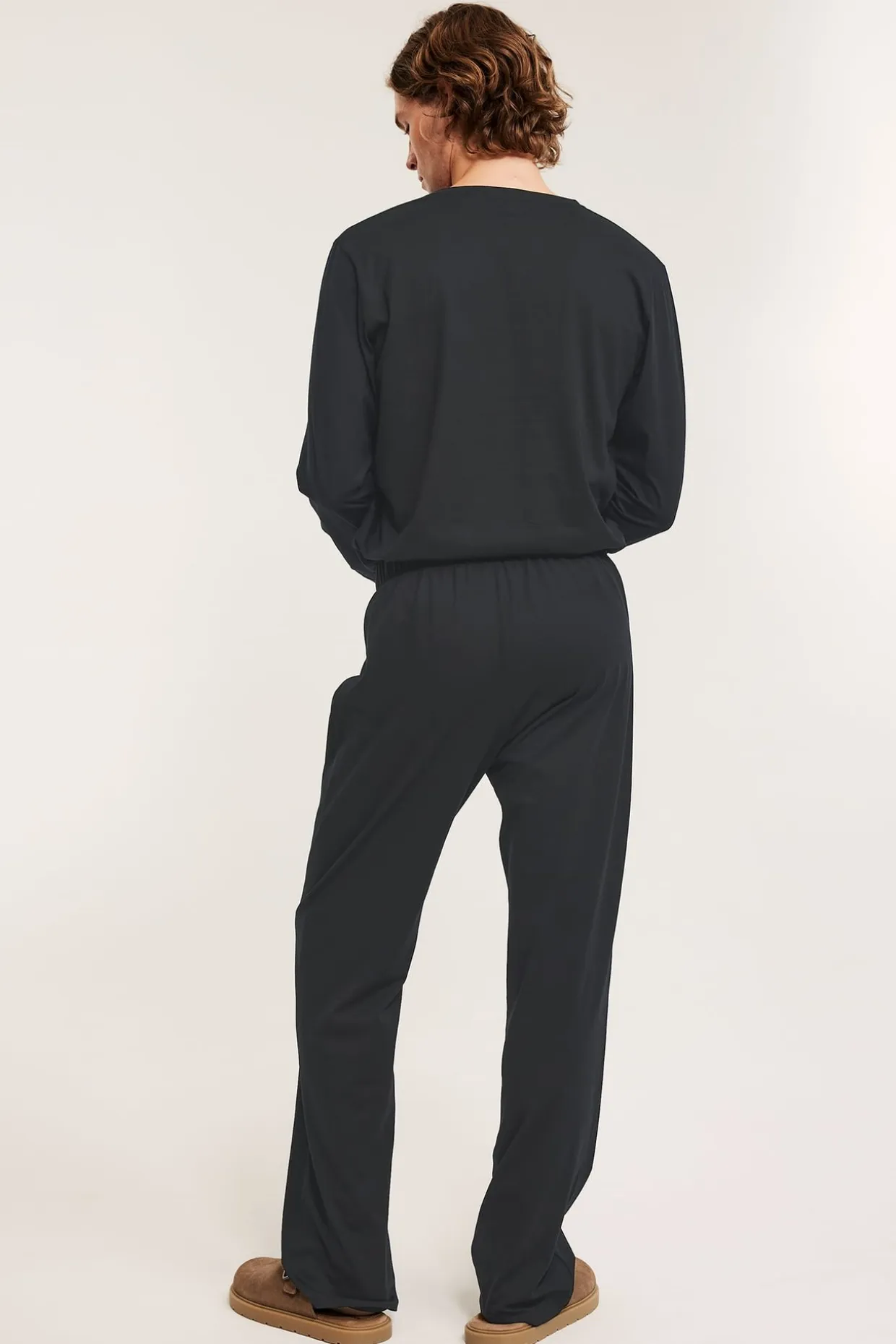 Pyjamahousut | Musta | Miehet | Kappahl