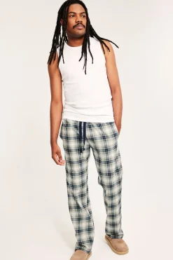 Pyjamahousut | Tummanvihreä | Miehet | Kappahl
