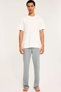 Pyjamahousut | Vaaleanharmaa | Miehet | Kappahl