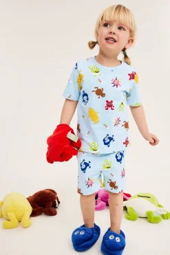 Pyjamasetti, Babblarna | Vaaleansininen | Vauvat | Kappahl