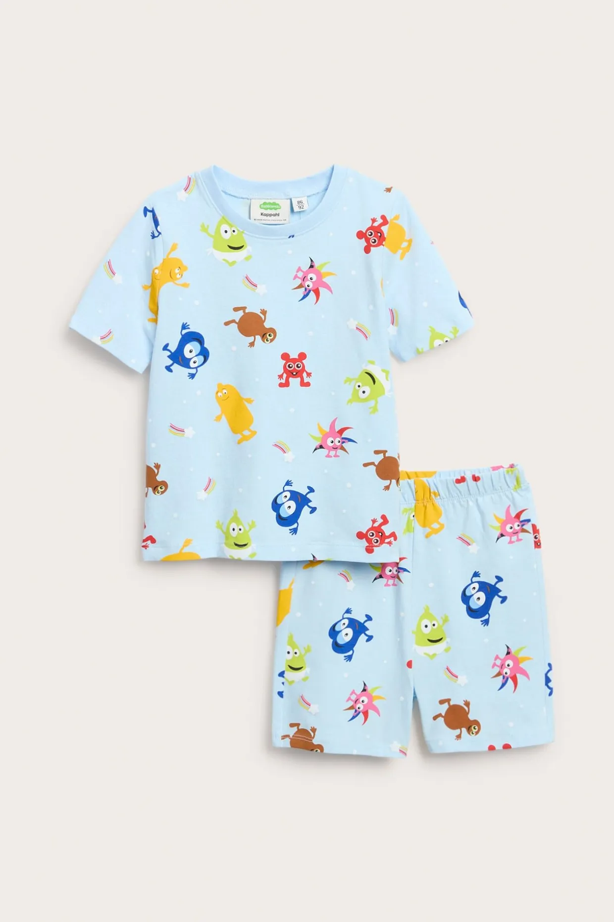 Pyjamasetti, Babblarna | Vaaleansininen | Vauvat | Kappahl