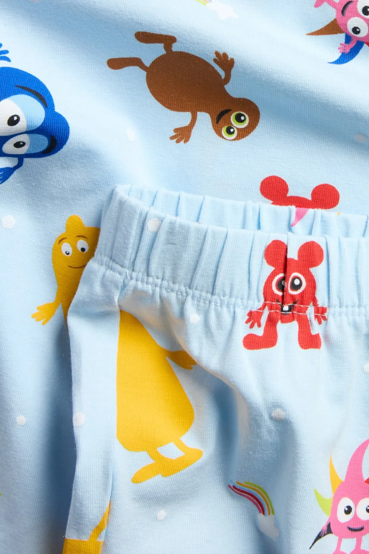 Pyjamasetti, Babblarna | Vaaleansininen | Vauvat | Kappahl