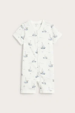 Pyjamas with sailboats | Luonnonvalkoinen | Vauvat | Newbie