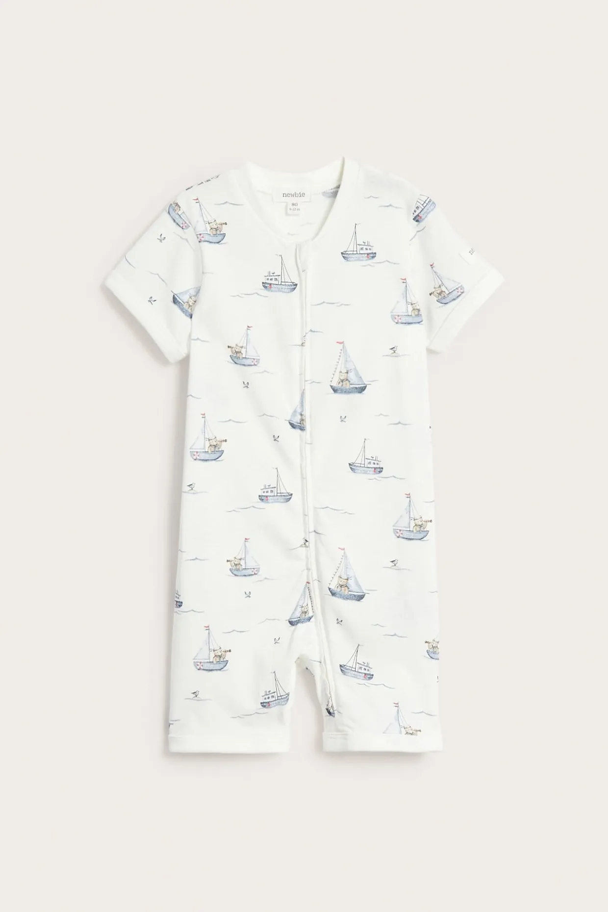 Pyjamas with sailboats | Luonnonvalkoinen | Vauvat | Newbie