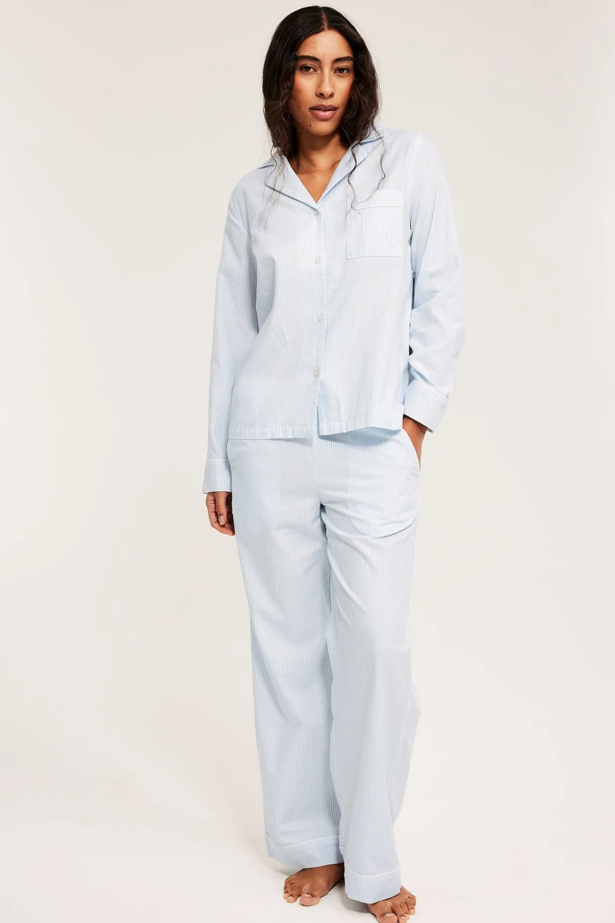 Pyjama | Vaaleansininen | Naiset | Kappahl
