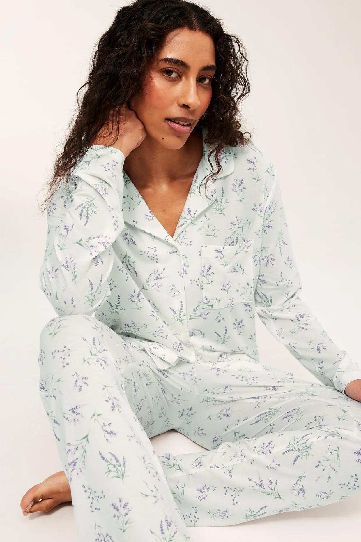 Pyjama | Vaaleanvioletti | Naiset | Kappahl