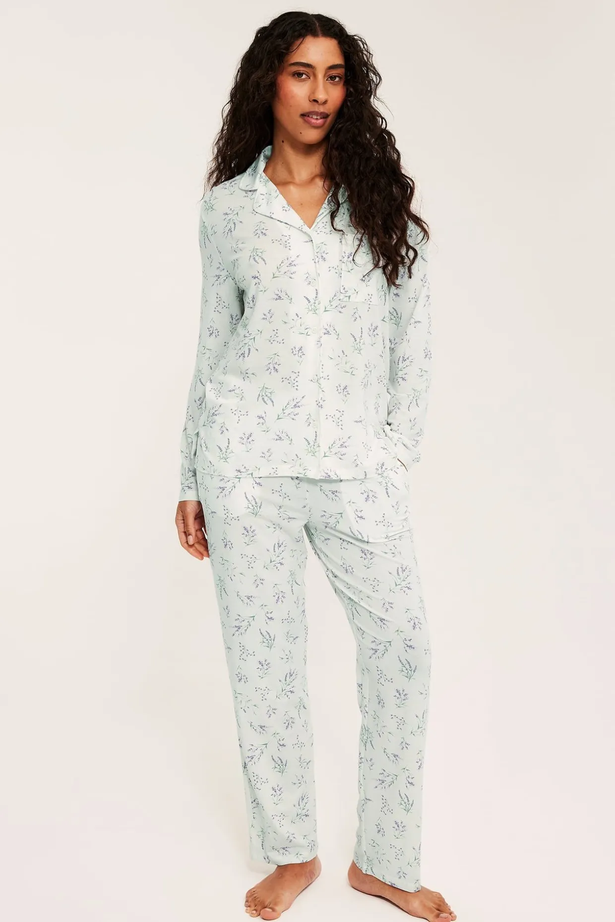 Pyjama | Vaaleanvioletti | Naiset | Kappahl