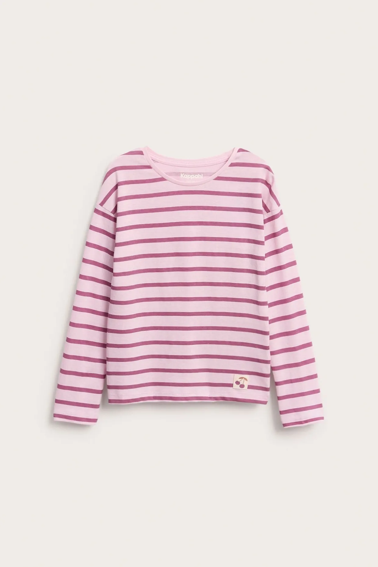 Raidallinen puuvillatrikoopaita | Pinkki | Lapset | Kappahl
