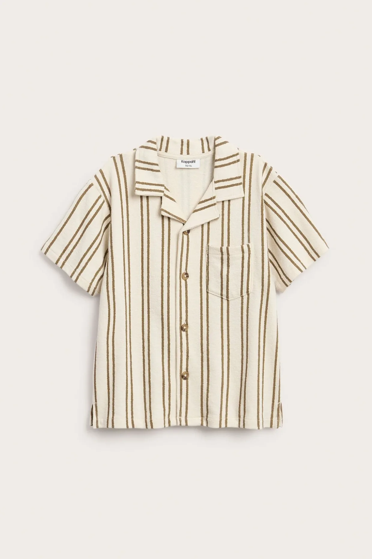 Raidallinen trikoopaita | Vaaleanbeige | Lapset | Kappahl