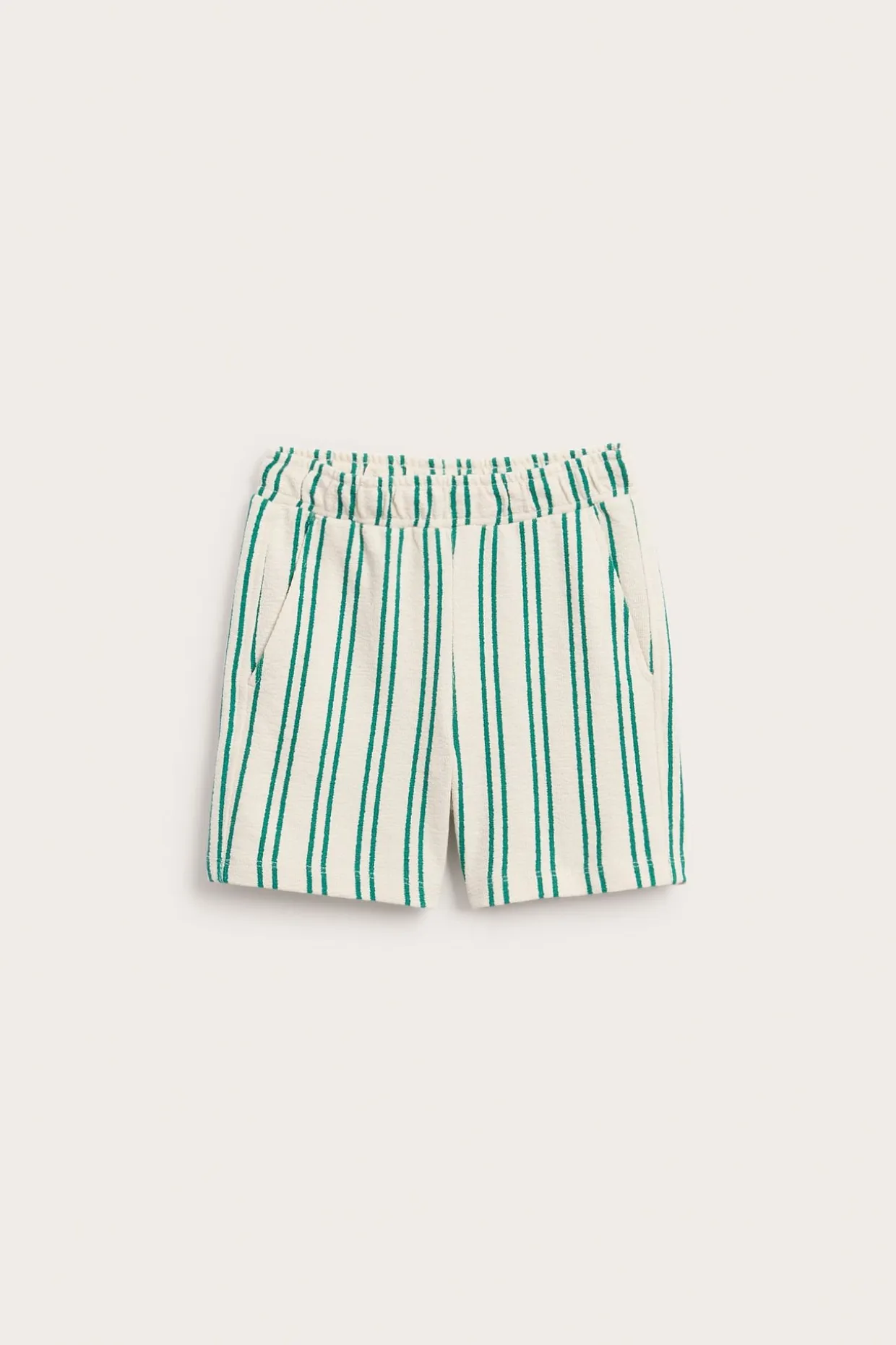 Raidalliset collegeshortsit | Vihreä | Lapset | Kappahl