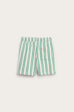 Raidalliset collegeshortsit | Vihreä | Lapset | Kappahl