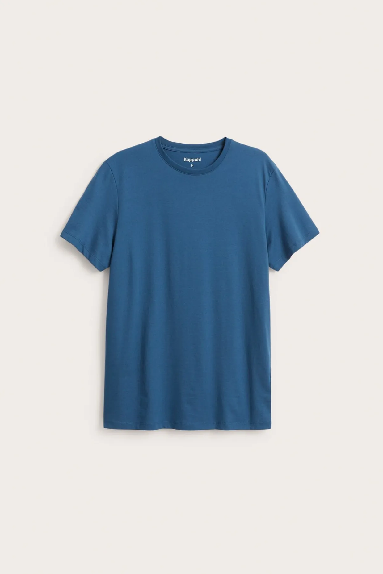 Regular-mallinen puuvilla-t-paita | Sininen | Miehet | Kappahl
