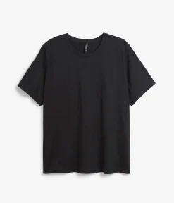 Regular-mallinen puuvilla-t-paita | Musta | Naiset | Kappahl