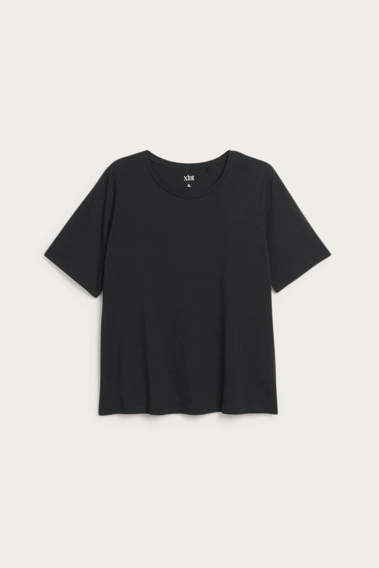 Regular-mallinen puuvilla-t-paita | Musta | Naiset | Kappahl
