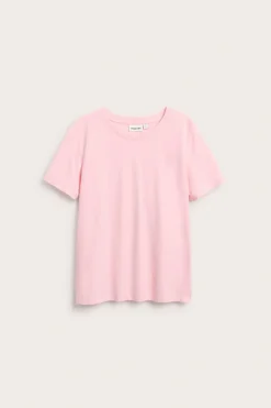 Regular-mallinen puuvilla-t-paita | Pinkki | Naiset | Kappahl