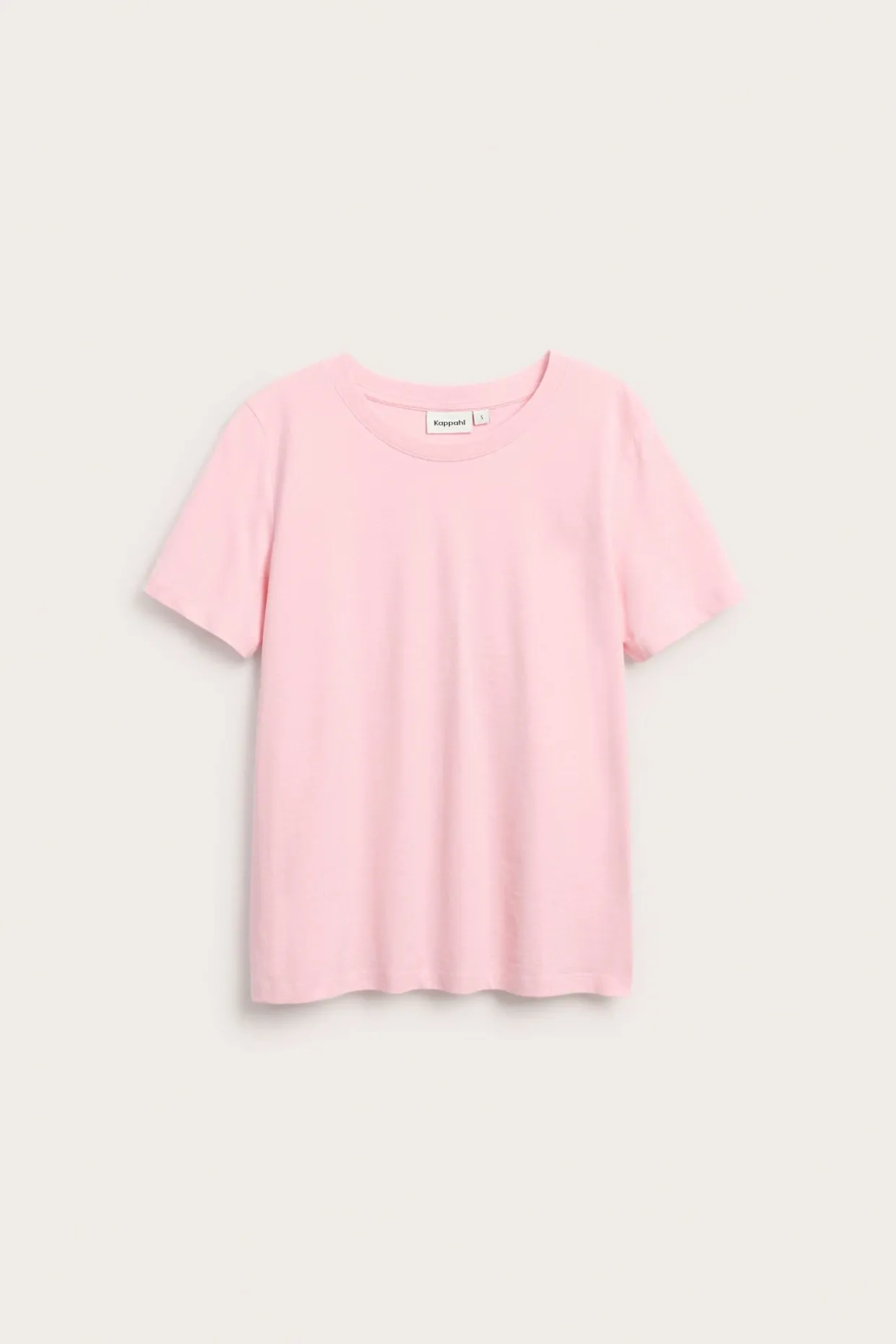 Regular-mallinen puuvilla-t-paita | Pinkki | Naiset | Kappahl
