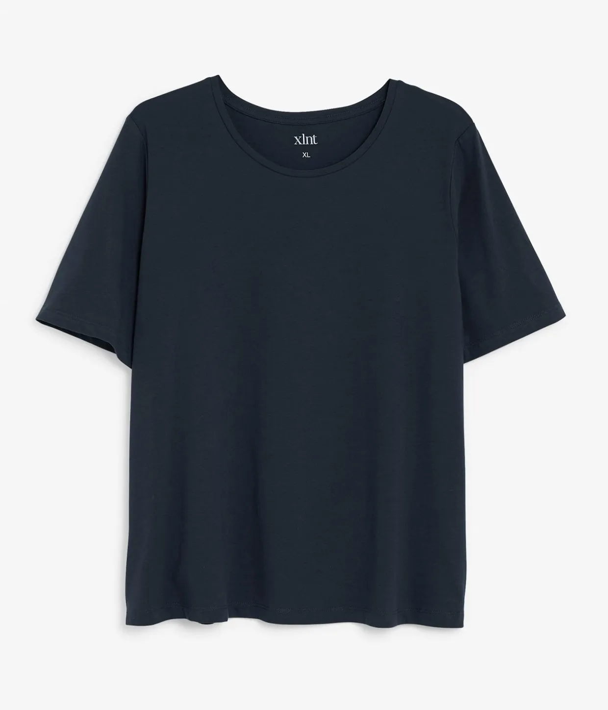 Regular-mallinen puuvilla-t-paita | Tummansininen | Naiset | Kappahl