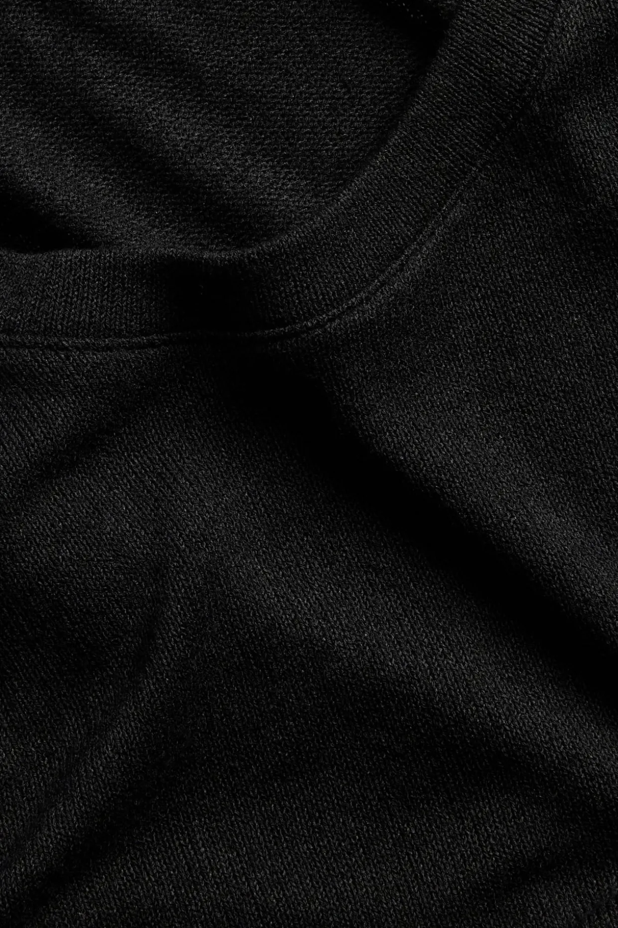 Regular-mallinen t-paita viskoosisekoitteesta | Musta | Naiset | Kappahl