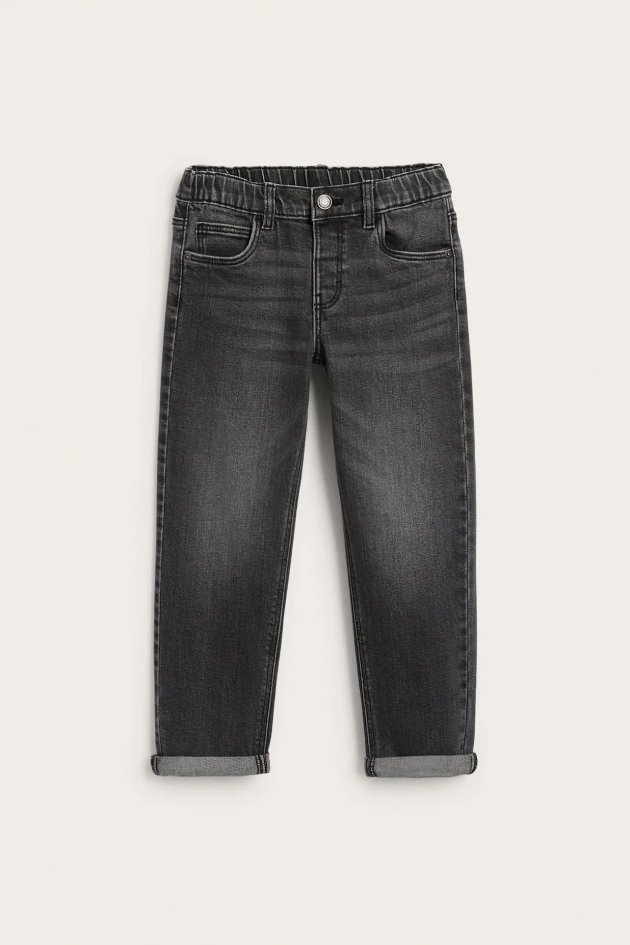 Relaxed jeans | Hopeanharmaa | Lapset | Kappahl