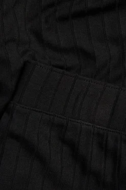 Ribatut housut | Musta | Naiset | Kappahl