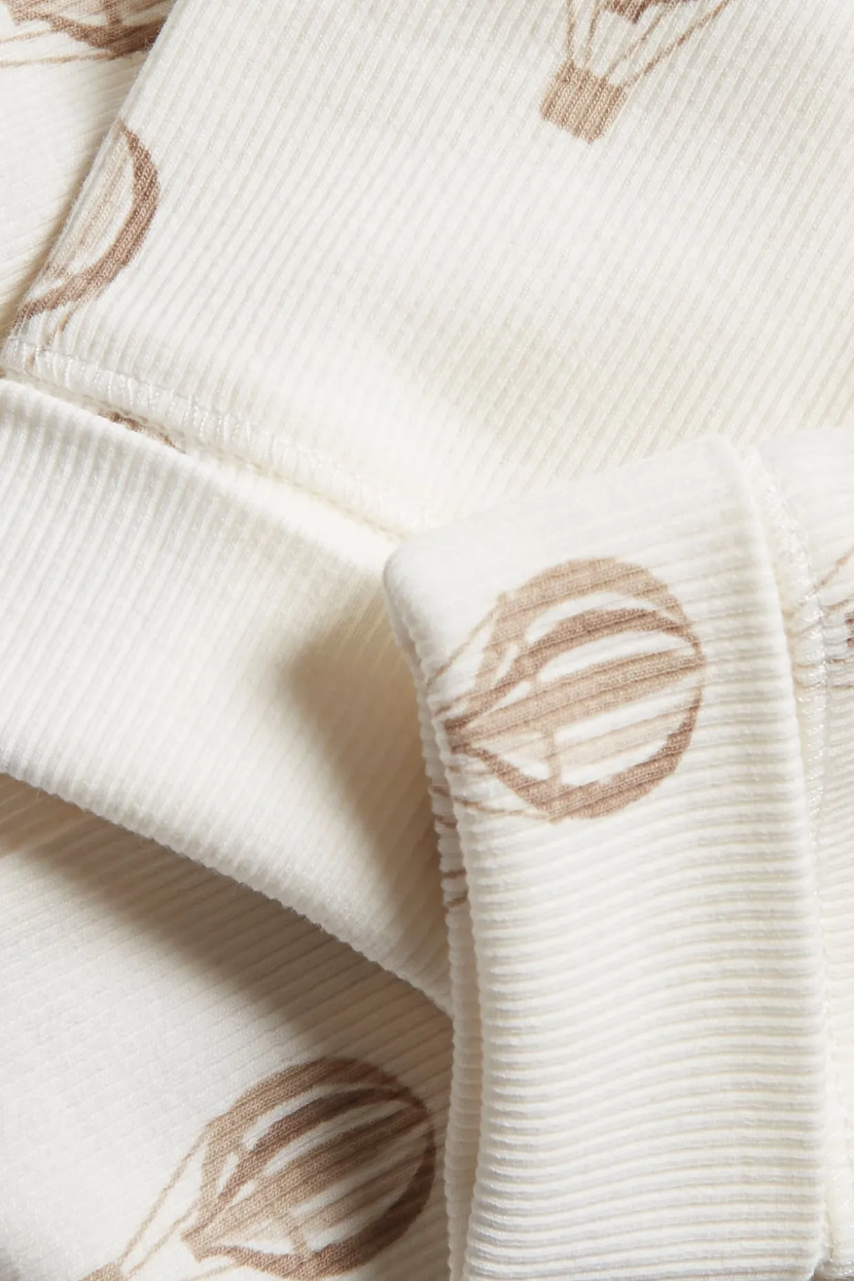 Ribatut leggingsit | Beige | Vauvat | Kappahl