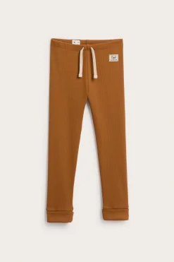 Ribatut leggingsit | Ruskea | Lapset | Kappahl