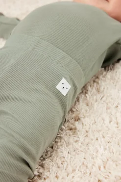 Ribatut leggingsit | Tummanvihreä | Vauvat | Kappahl
