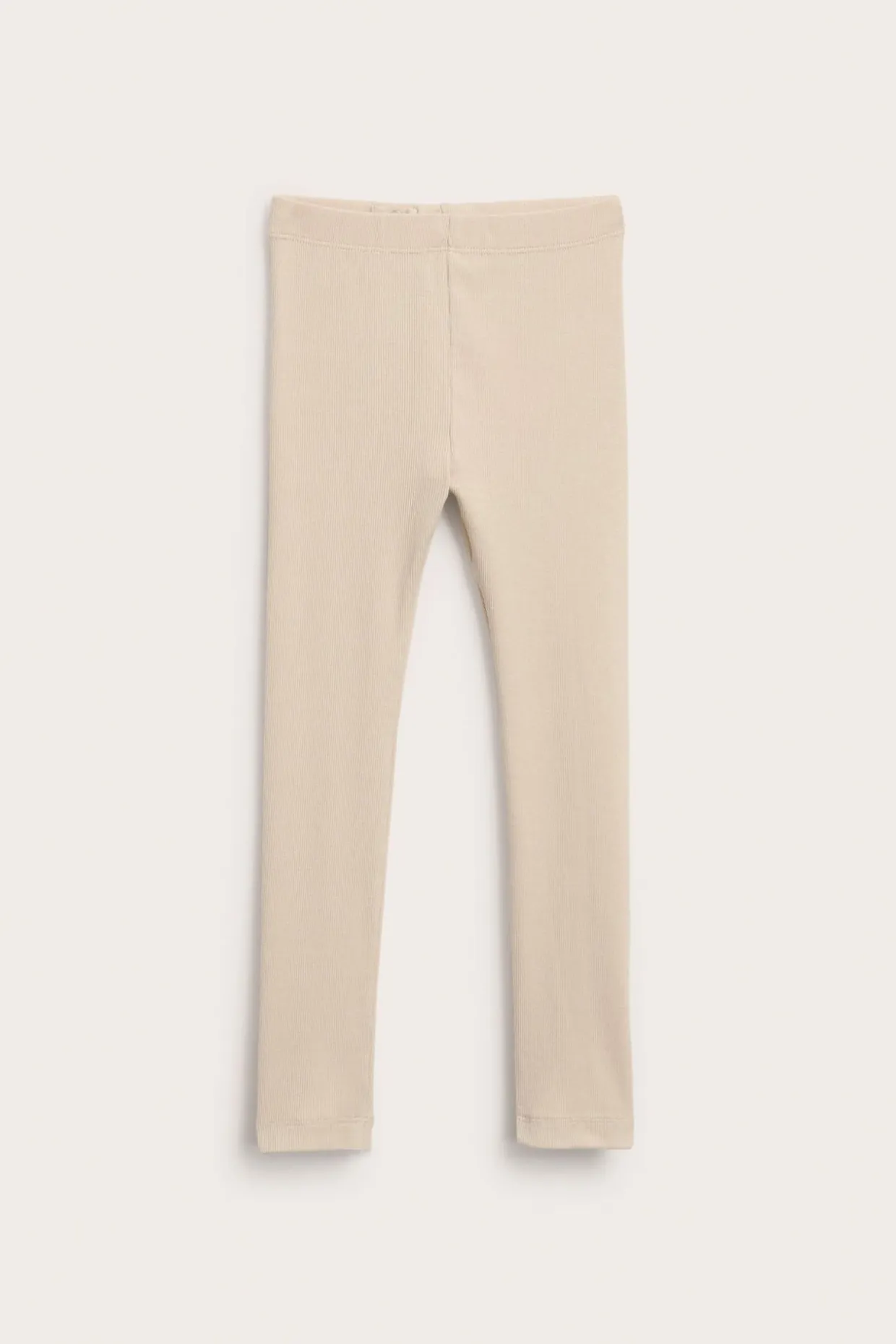 Ribatut leggingsit | Vaaleanbeige | Lapset | Kappahl
