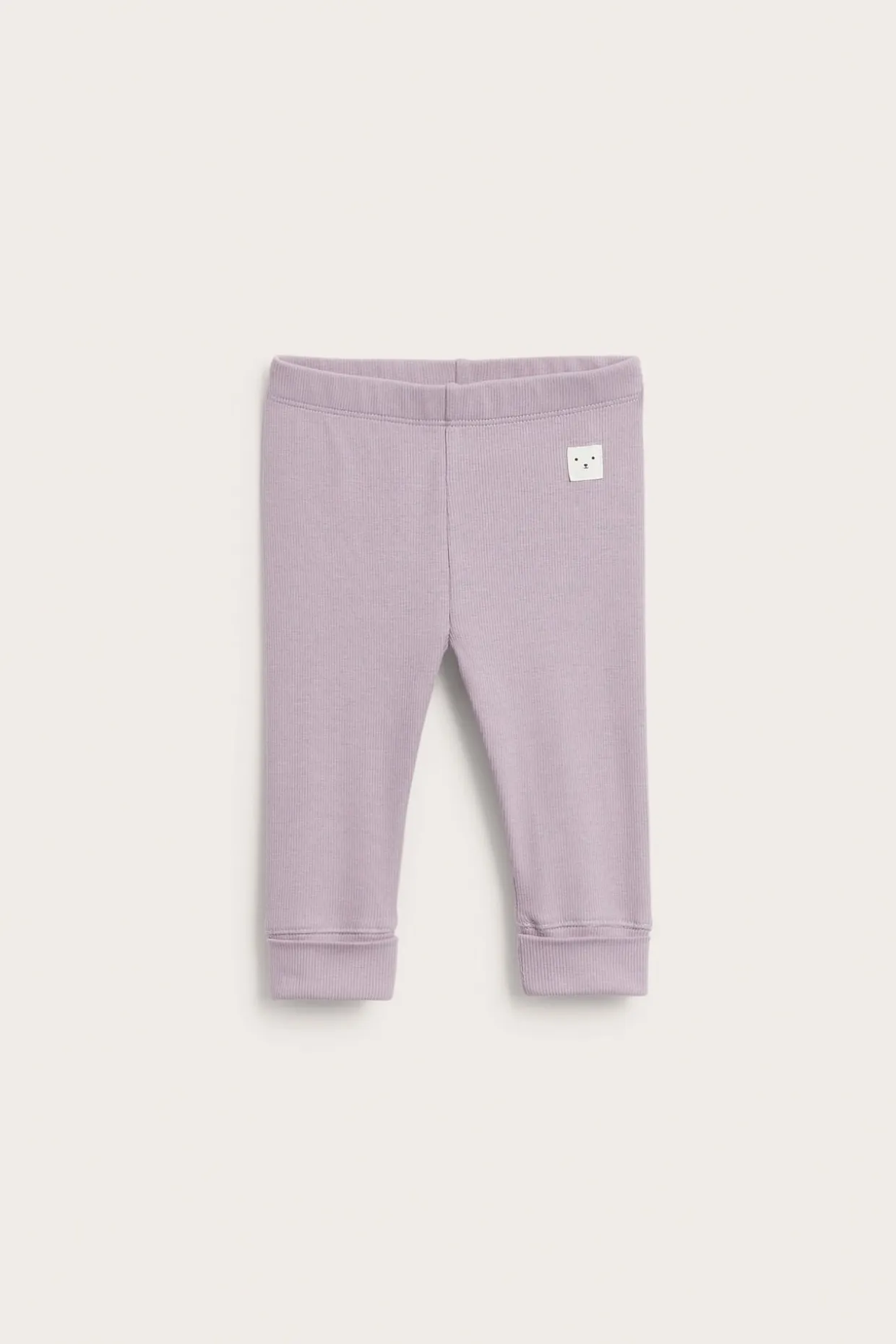 Ribatut leggingsit | Violetti | Vauvat | Kappahl