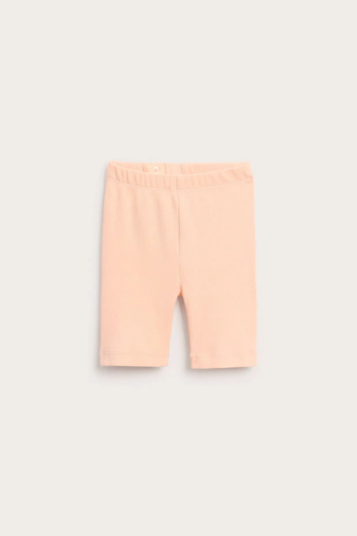 Ribatut trikooshortsit | Vaaleanoranssi | Lapset | Kappahl
