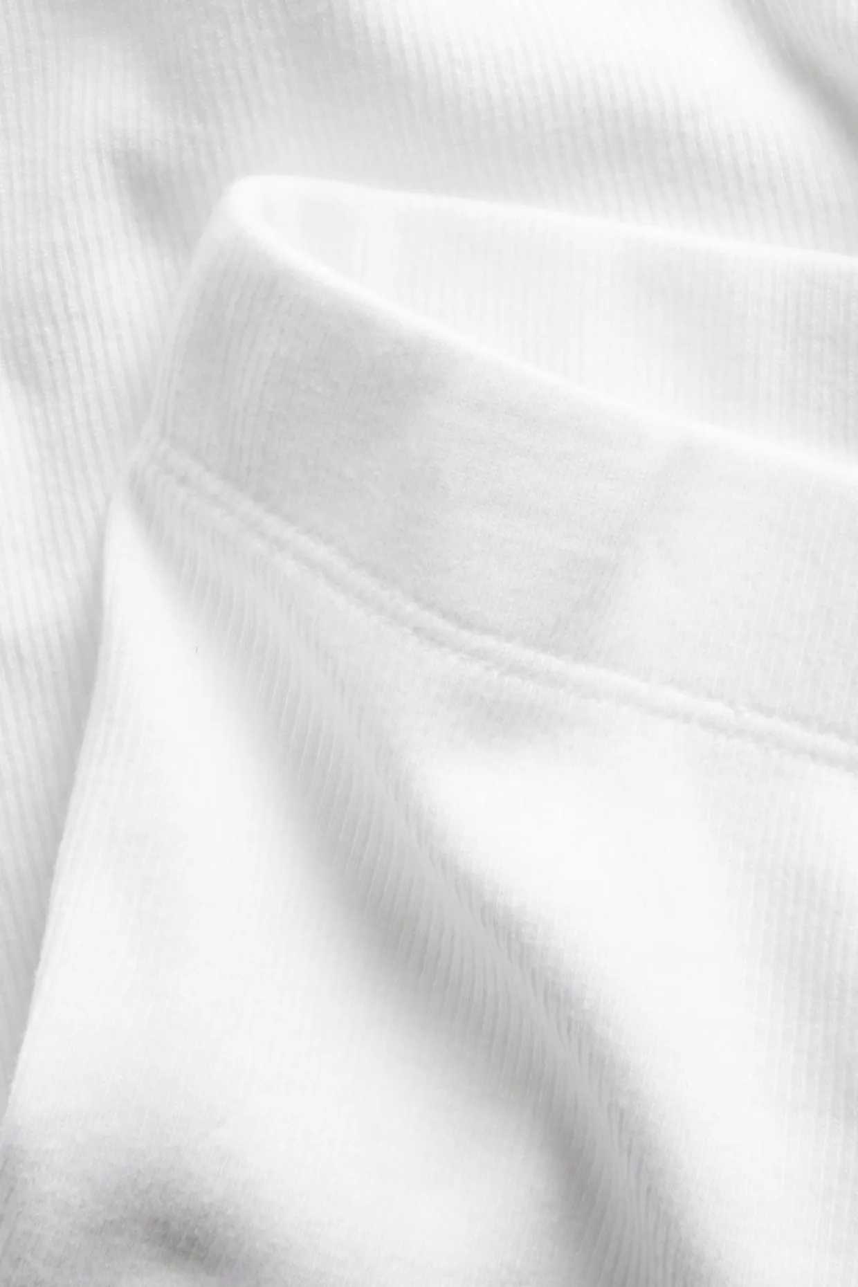 Ribatut trikooshortsit | Valkoinen | Lapset | Kappahl
