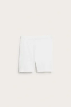 Ribatut trikooshortsit | Valkoinen | Lapset | Kappahl