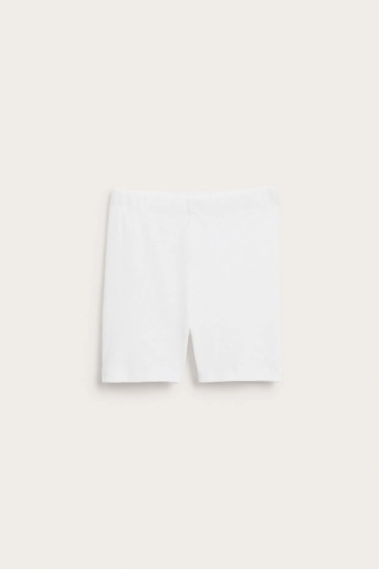 Ribatut trikooshortsit | Valkoinen | Lapset | Kappahl
