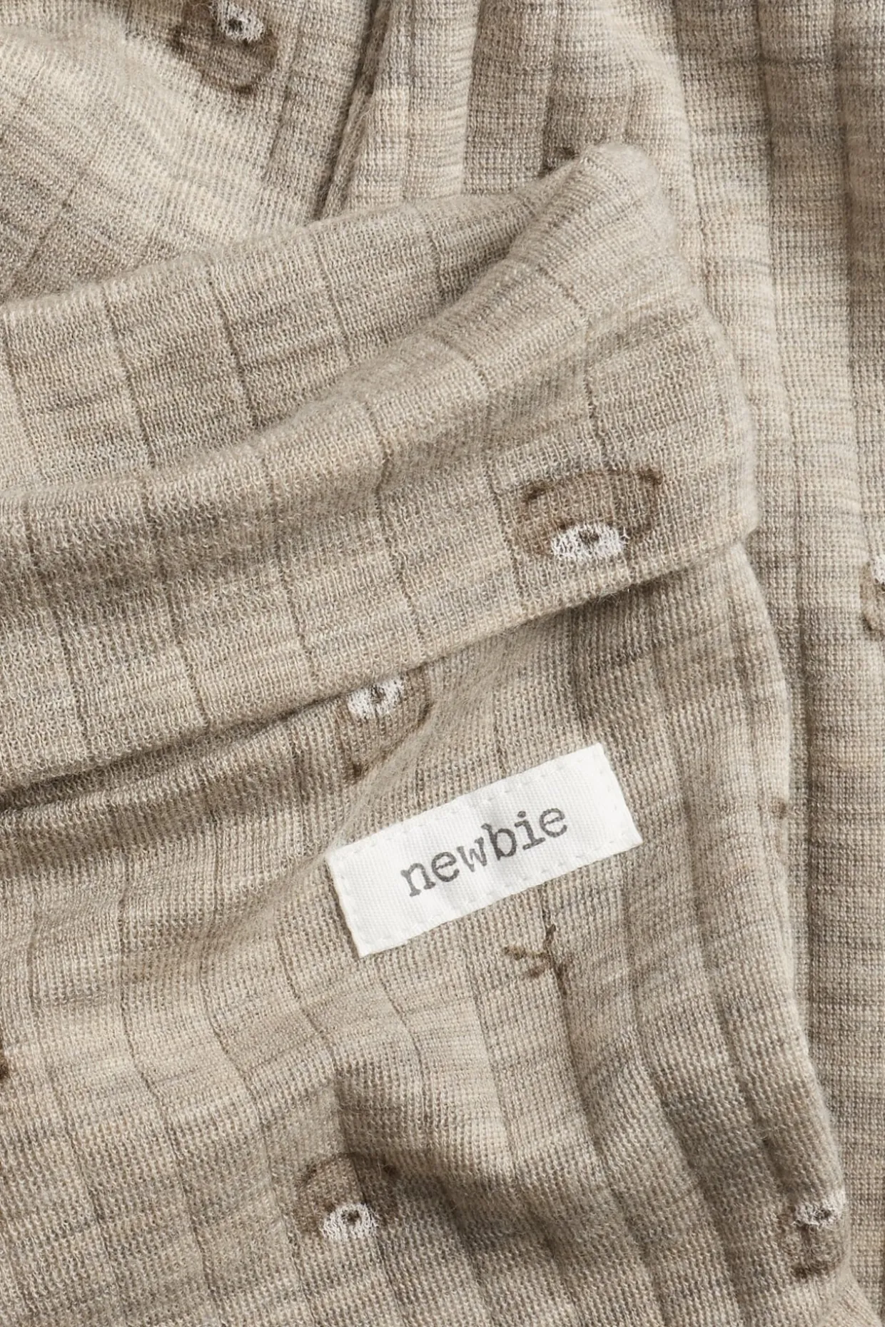 Ribatut villalegginsit | Meleerattu beige | Vauvat | Newbie