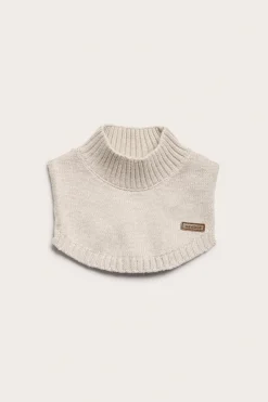 Ribbineulottu poolokaulus | Meleerattu beige | Vauvat | Newbie