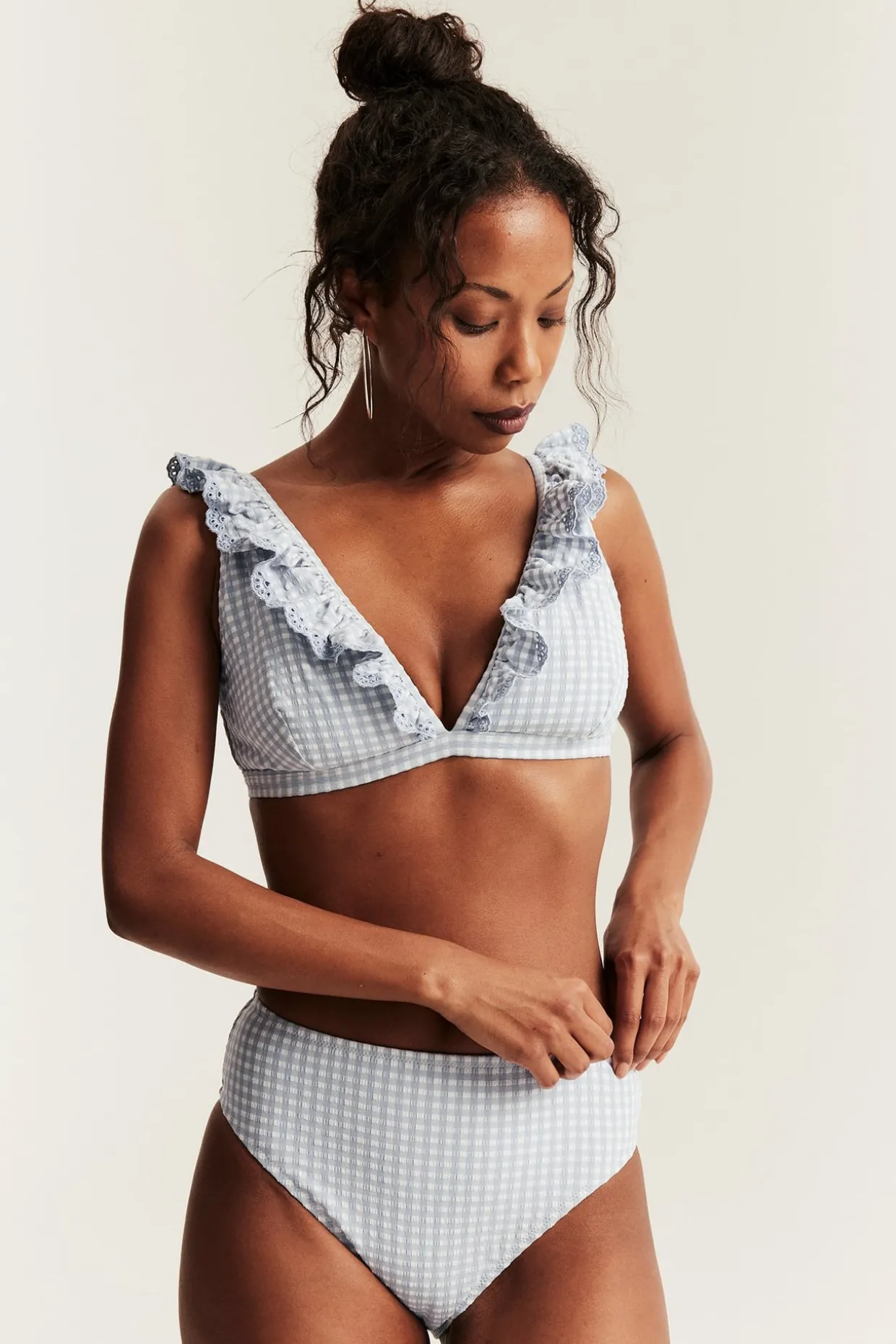 Ruudullinen bikinialaosa, Newbie Woman | Sininen | Lapset | Newbie