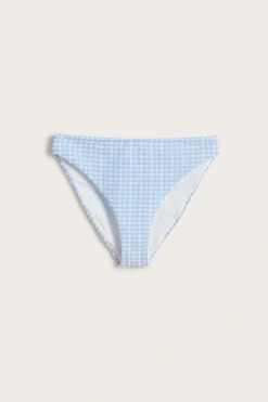 Ruudullinen bikinialaosa | Vaaleansininen | Naiset | Kappahl