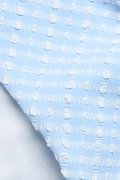 Ruudullinen bikinialaosa | Vaaleansininen | Naiset | Kappahl