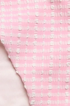 Ruudullinen bikinialaosa | Vaaleanpunainen | Naiset | Kappahl