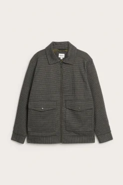 Ruudullinen takki | Ruskea | Miehet | Kappahl