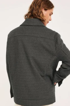 Ruudullinen takki | Ruskea | Miehet | Kappahl