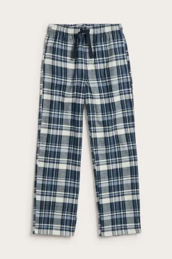 Ruudulliset flanellihousut | Sininen | Lapset | Kappahl