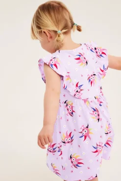 Röyhelöinen mekko Babblarna | Violetti | Vauvat | Kappahl